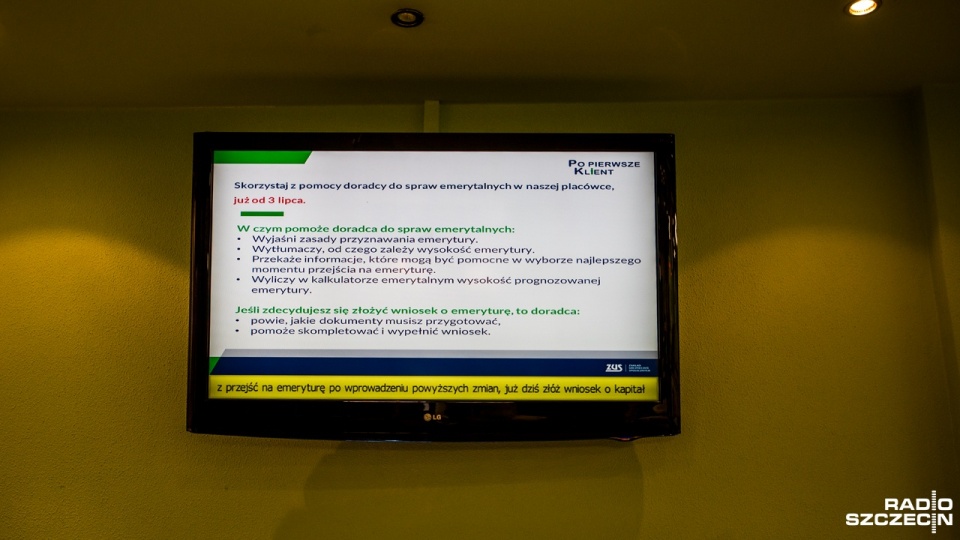 Szczeciński Zakład Ubezpieczeń Społecznych. Fot. Weronika Łyczywek [Radio Szczecin]