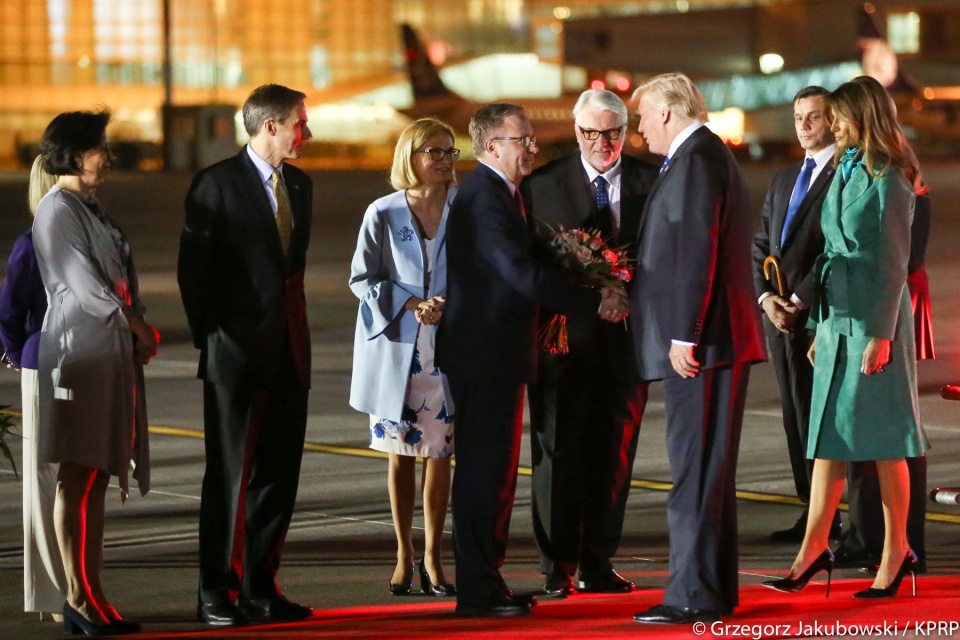 Powitanie prezydenta USA. Fot. Grzegorz Jakubowski/KPRP, źródło: www.prezydent.pl