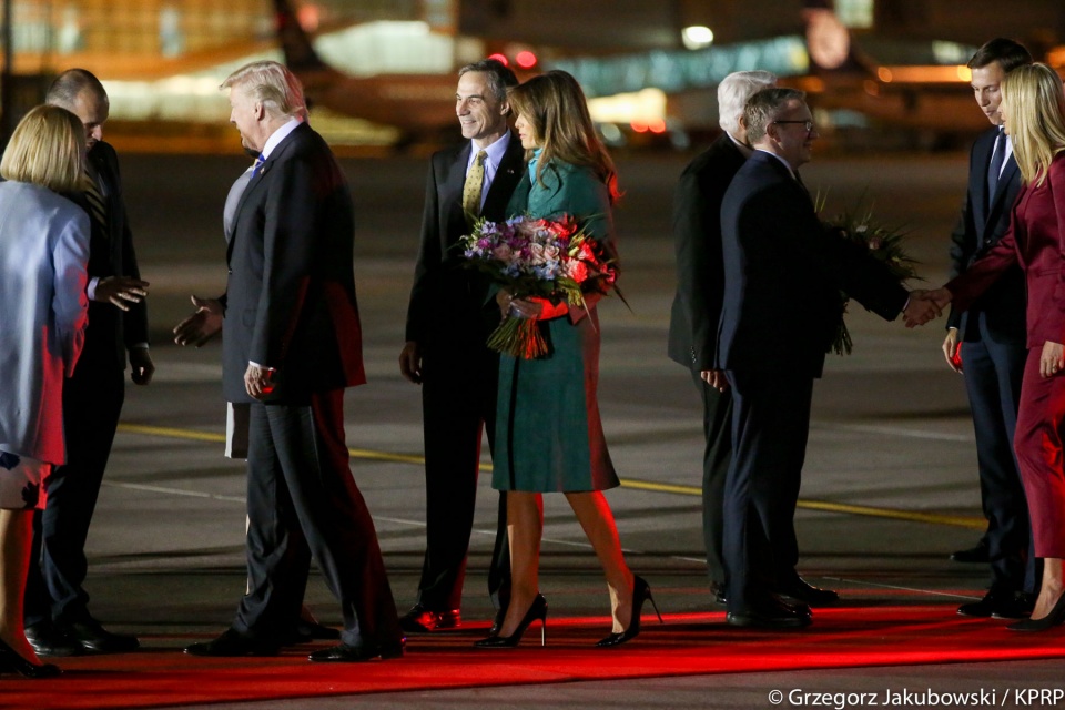 Powitanie prezydenta USA. Fot. Grzegorz Jakubowski/KPRP, źródło: www.prezydent.pl