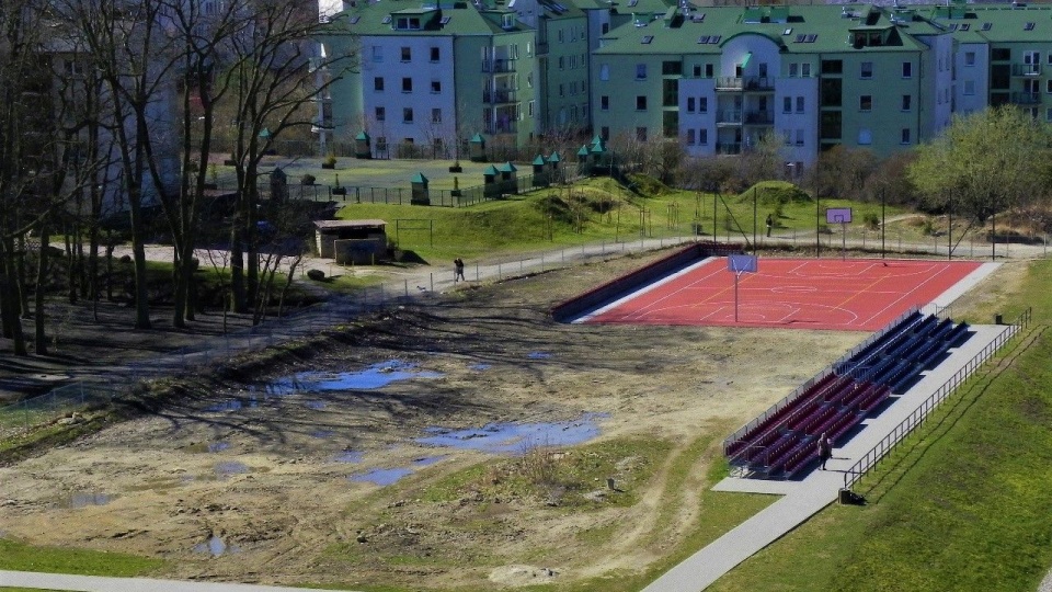 Boisko przy ul. Pomarańczowej. Fot. Urząd Miasta Szczecin