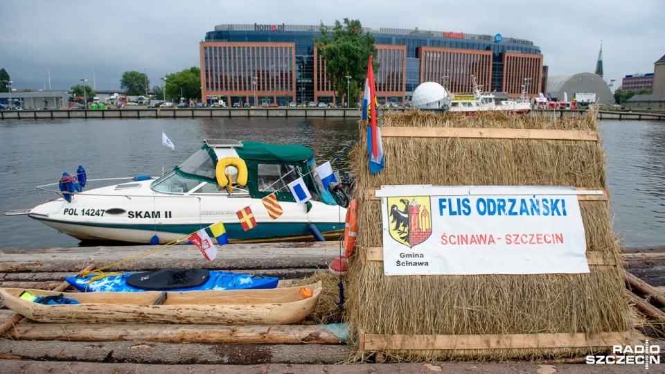 Flisacy przypłynęli do Szczecina. Fot. Olaf Nowicki [Radio Szczecin]