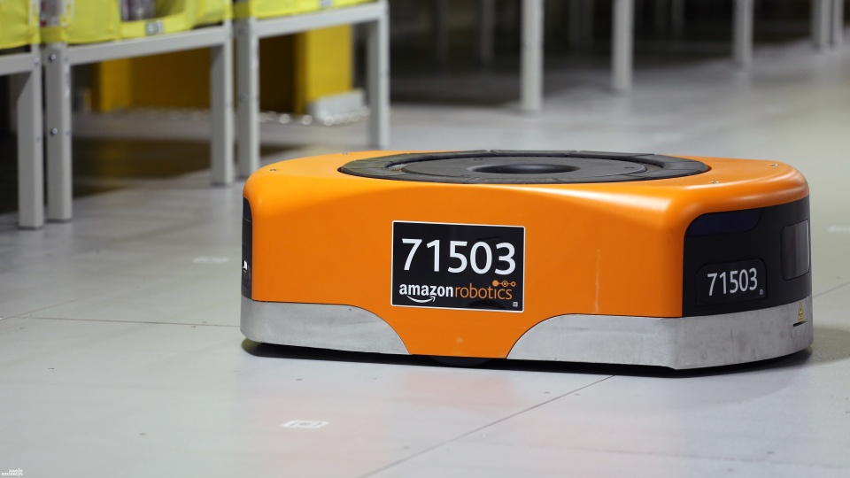 Amazon Robotics. Fot. Maciej Papke [Radio Szczecin]