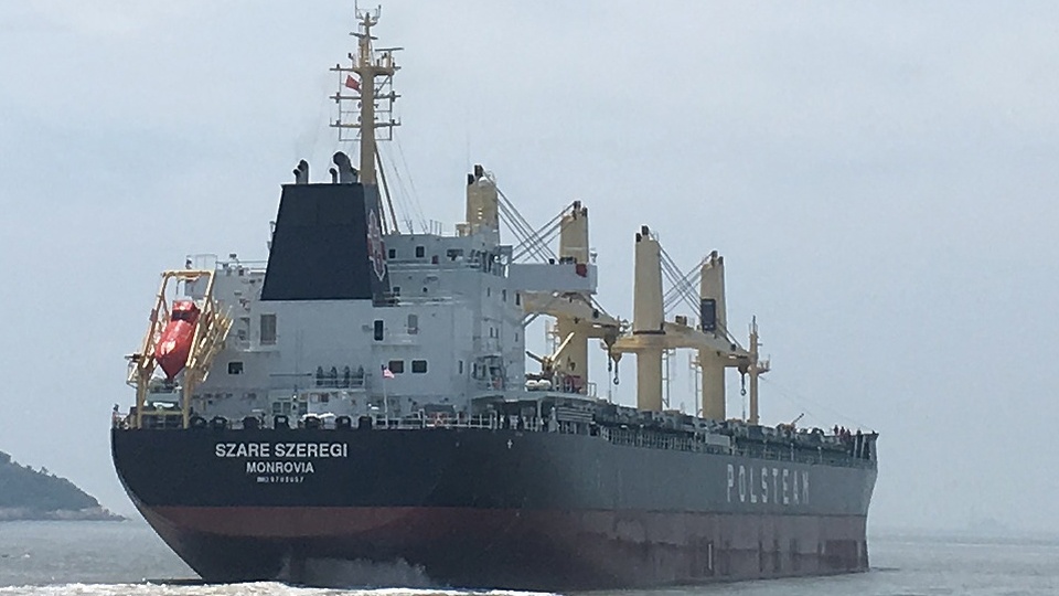 Nowym masowcem, który wszedł do eksploatacji w Polskiej Żegludze Morskiej jest MS Szare Szeregi ze stoczni Yangfan. Fot. PŻM