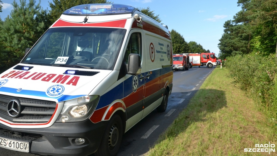 Tragiczny wypadek w regionie. Cztery osoby zginęły na miejscu. Fot. Przemysław Polanin [Radio Szczecin]