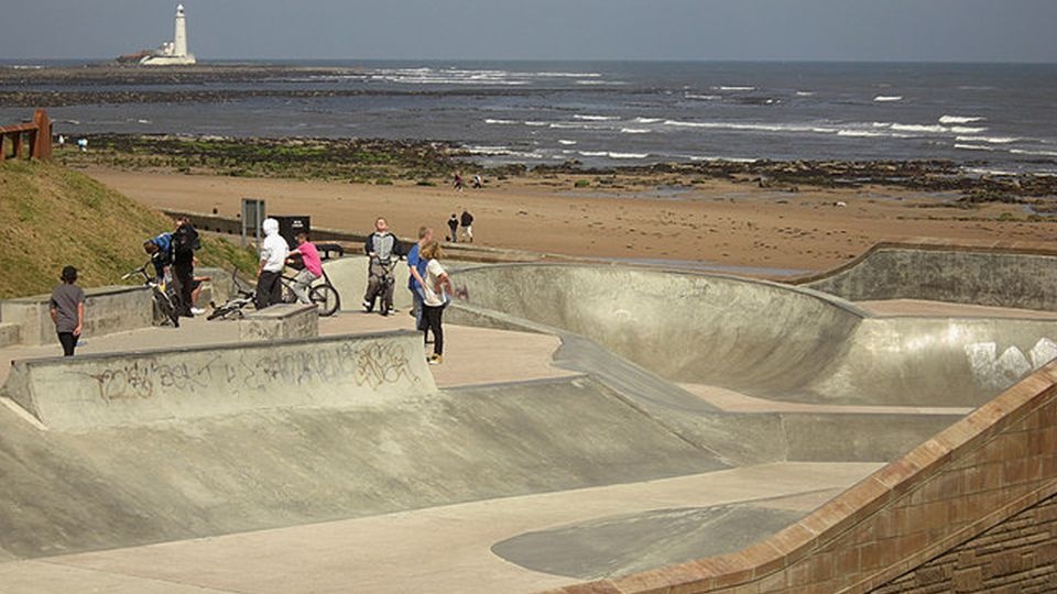 Pumptrack dla BMX-ów w Whitley Bay (Anglia) źródło: pl.wikipedia.org/wiki/Pumptrack