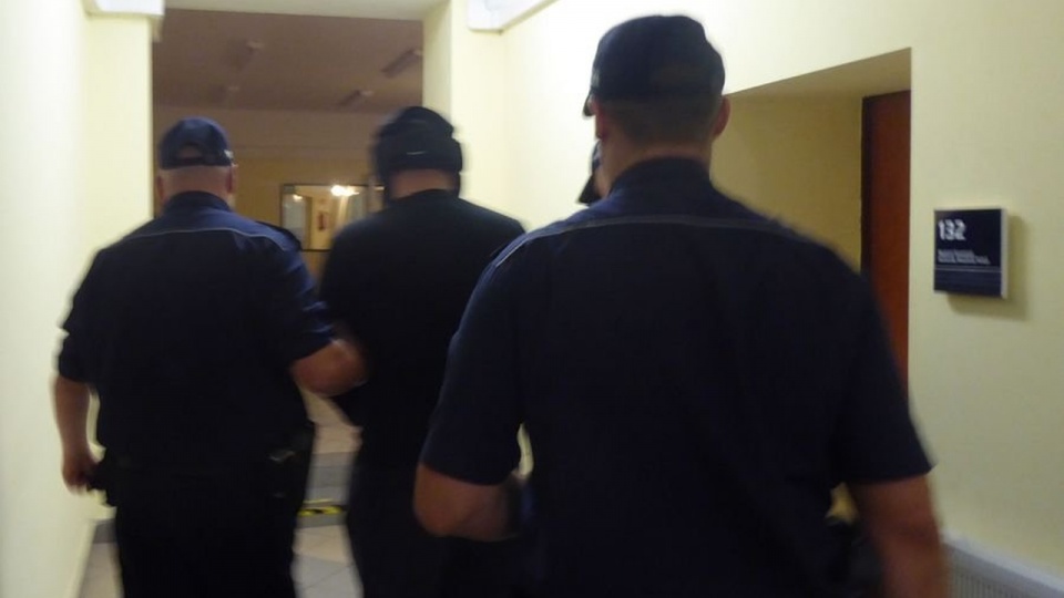 Artur W. zatrzymany przez koszalińską policję. Fot. KMP w Koszalinie.