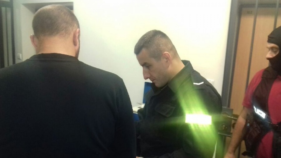 Artur W. zatrzymany przez koszalińską policję. Fot. KMP w Koszalinie.