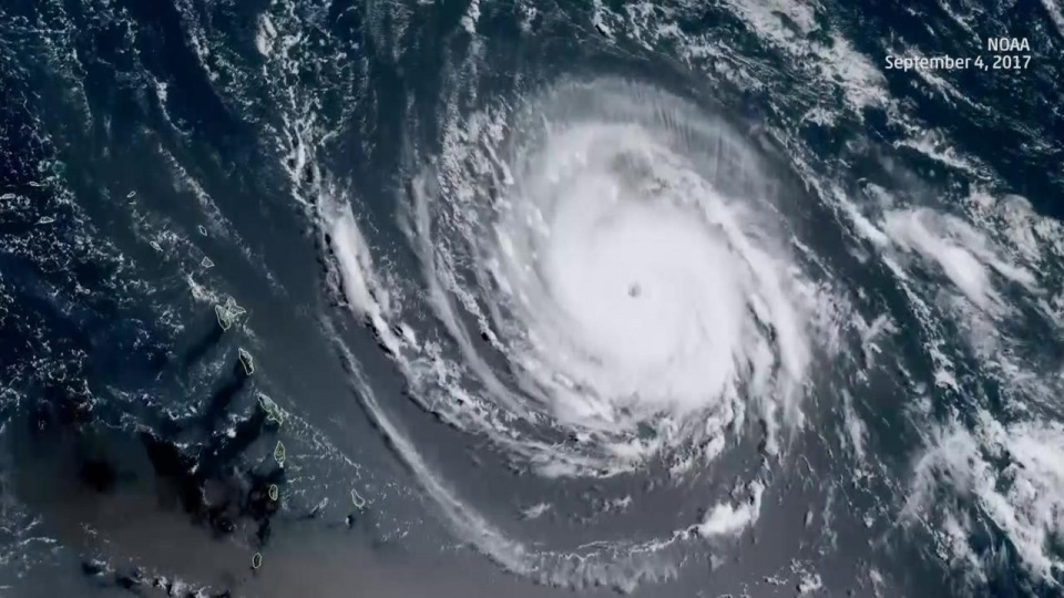 Huragan Irma Fot. www.weather.com