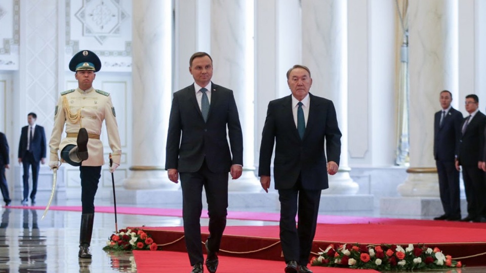 Prezydent Andrzej Duda z wizytą w Kazachstanie. Fot. Krzysztof Sitkowski [KPRP]