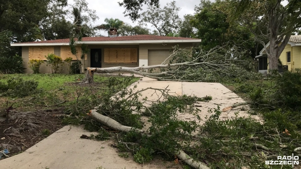 Tampa na Florydzie po przejściu huraganu "Irma". Fot. Jan Pachlowski [Radio Szczecin]