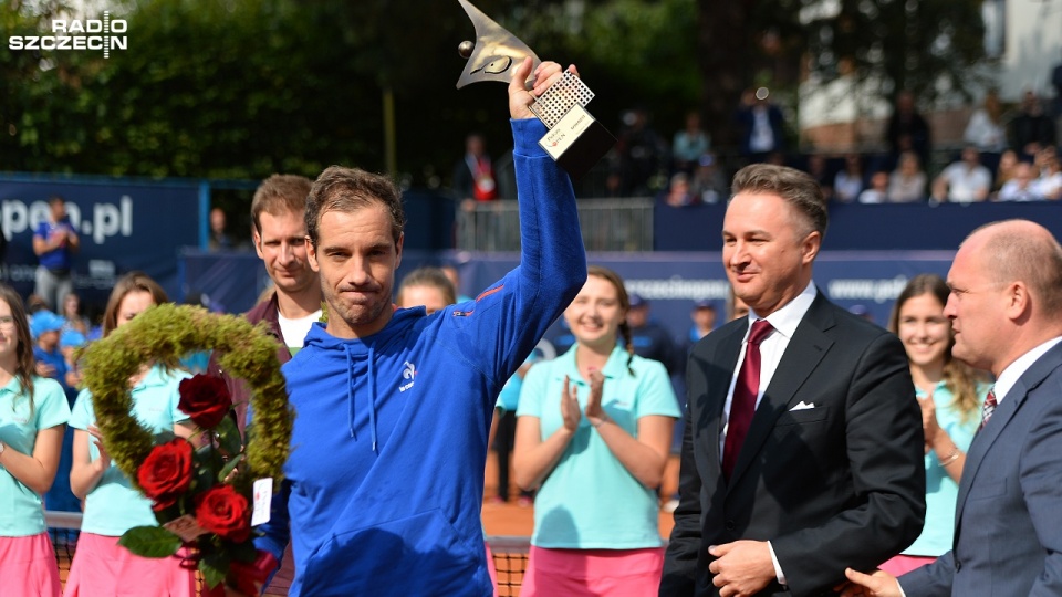 Richard Gasquet [FRA]. Fot. Łukasz Szełemej [Radio Szczecin]