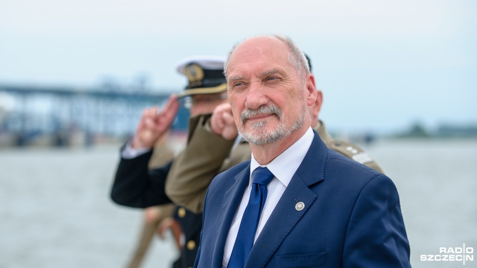 Minister obrony narodowej Antoni Macierewicz. Fot. Olaf Nowicki [Radio Szczecin]