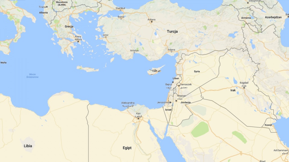 Morze Śródziemne. Fot. www.google.pl/maps