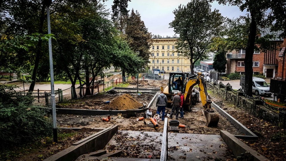 Przebudowa parku przy ulicy Malczewskiego. Fot. ZUK