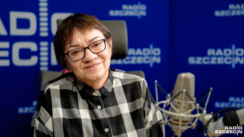 Prof. dr hab. Aleksandra Żukrowska. Fot. Olaf Nowicki [Radio Szczecin]