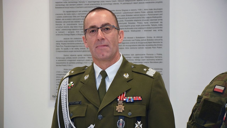 Generał brygady Tomasz Piotrowski. Fot. 12 Szczecińska Dywizja Zmechanizowana