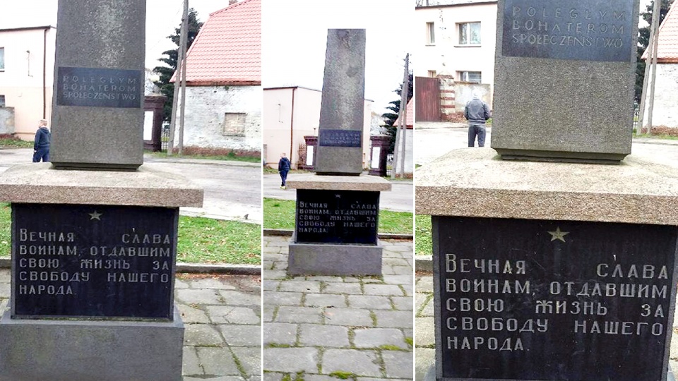 Po likwidacji Kolumny Zwycięstwa z centrum miasta nie będzie rozbiórki monumentu poświęconego Armii Czerwonej w Kluczewie. Fot. Jerzy Madejski