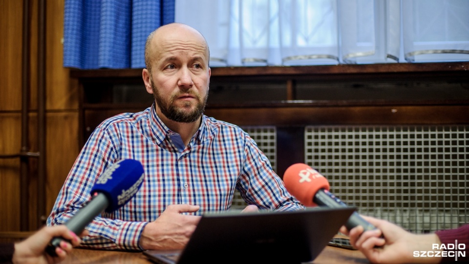 Marek Duklanowski wraca do sytuacji z początku października, kiedy to łowczy miejski Ryszard Czeraszkiewicz zastrzelił jenota przy ulicy Zabużańskiej w Szczecinie. Fot. Olaf Nowicki [Radio Szczecin]