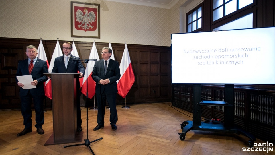 Tym samym w ciągu ostatnich dwóch lat dla szpitali klinicznych w Szczecinie rząd przekazał około 90 milionów złotych nadzwyczajnych dotacji. Fot. Weronika Łyczywek [Radio Szczecin]