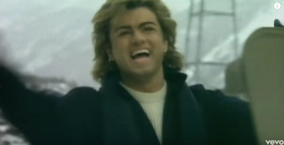 Fani George'a Michaela chcą, by w pierwszą rocznicę śmierci artysty w zestawieniu królował jego utwór "Last Christmas". Fot. www.youtube.com