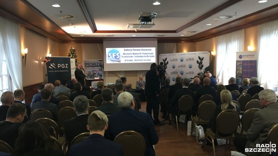 Takie zapewnienia padały w poniedziałek w Szczecinie podczas konferencji "Marynarka wojenna i przemysł stoczniowy". Polska chce kupić trzy tego typu jednostki. Fot. Grzegorz Gibas [Radio Szczecin]