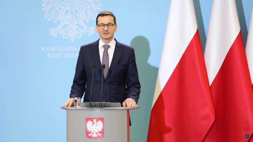 Premier Mateusz Morawiecki. Fot. Kancelaria Premiera