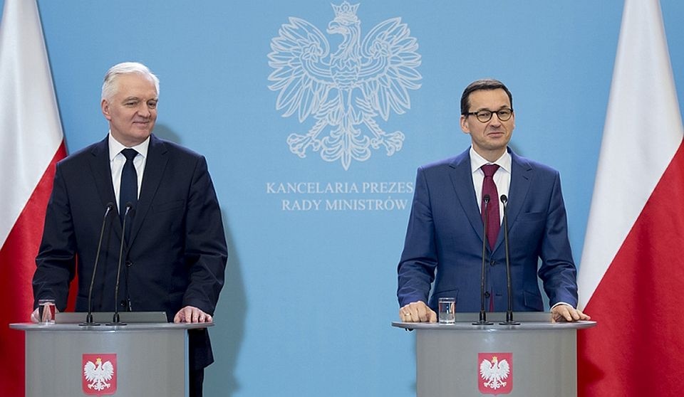 ruchomienie rządowego programu badań ogłosili w środę w Warszawie premier Mateusz Morawiecki i wicepremier oraz minister nauki i szkolnictwa wyższego, Jarosław Gowin. Fot. www.premier.gov.pl