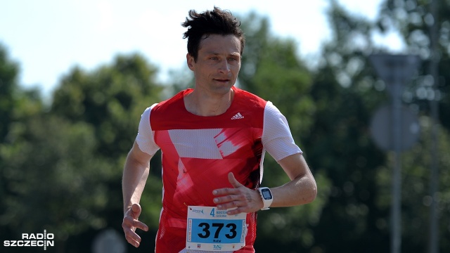 IV Sanprobi Maraton Szczeciński. Fot. Łukasz Szełemej [Radio Szczecin] Zwycięzca Maratonu Szczecińskiego: "myślałem, że będzie gorzej" [ZDJĘCIA]