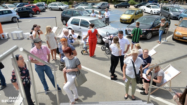 Nie obowiązują zapisy, wystarczy przyjść, a wszystkie badania są bezpłatne. Fot. Łukasz Szełemej [Radio Szczecin] Medbus w Szczecinie, zbadaj się bezpłatnie [ZDJĘCIA]
