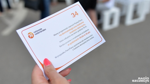 Nie obowiązują zapisy, wystarczy przyjść, a wszystkie badania są bezpłatne. Fot. Łukasz Szełemej [Radio Szczecin] Medbus w Szczecinie, zbadaj się bezpłatnie [ZDJĘCIA]