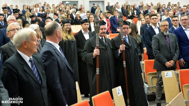 Inauguracja roku akademickiego na Zachodniopomorskim Uniwersytecie Technologicznym. Fot. Łukasz Szełemej [Radio Szczecin] ZUT zainaugurował nowy rok akademicki [ZDJĘCIA]