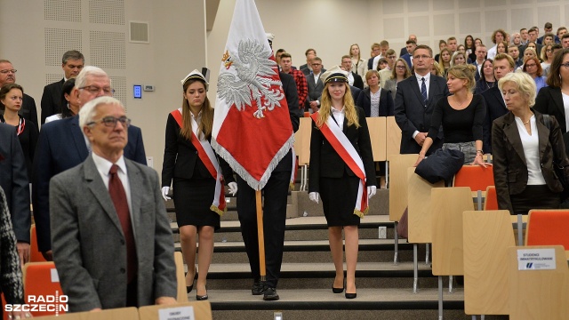 Inauguracja roku akademickiego na Zachodniopomorskim Uniwersytecie Technologicznym. Fot. Łukasz Szełemej [Radio Szczecin] ZUT zainaugurował nowy rok akademicki [ZDJĘCIA]