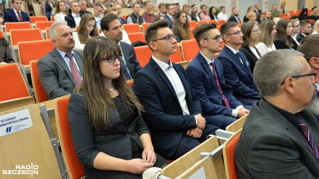 Inauguracja roku akademickiego na Zachodniopomorskim Uniwersytecie Technologicznym. Fot. Łukasz Szełemej [Radio Szczecin] ZUT zainaugurował nowy rok akademicki [ZDJĘCIA]