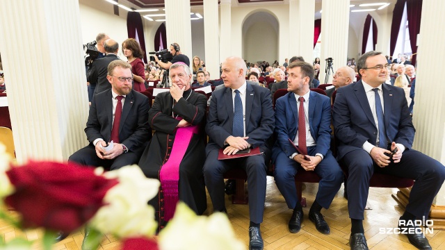 Inauguracja roku akademickiego na PUM-ie. Fot. Robert Stachnik [Radio Szczecin] Inauguracja roku akademickiego na Pomorskim Uniwersytecie Medycznym [WIDEO, ZDJĘCIA]