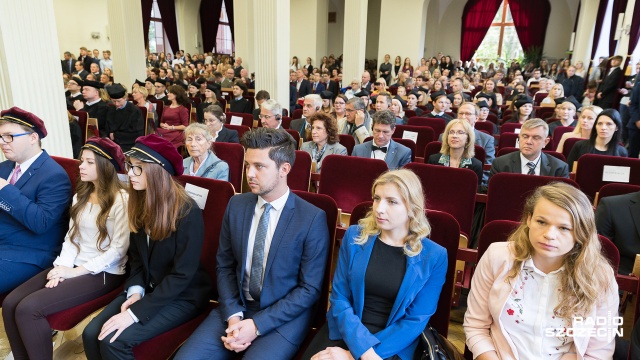 Inauguracja roku akademickiego na PUM-ie. Fot. Robert Stachnik [Radio Szczecin] Inauguracja roku akademickiego na Pomorskim Uniwersytecie Medycznym [WIDEO, ZDJĘCIA]