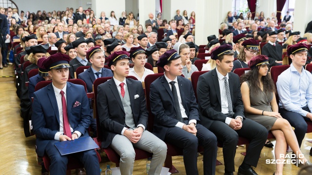 Inauguracja roku akademickiego na PUM-ie. Fot. Robert Stachnik [Radio Szczecin] Inauguracja roku akademickiego na Pomorskim Uniwersytecie Medycznym [WIDEO, ZDJĘCIA]