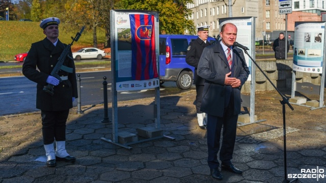 Fot. Kamila Kozioł [Radio Szczecin] Historia Marynarki Wojennej. Wystawa przy Wałach Chrobrego [ZDJĘCIA]
