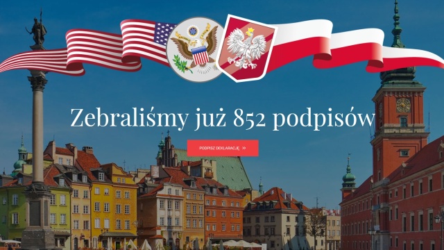 Amerykańska Polonia chce podziękować Stanom Zjednoczonym za pomoc w odzyskaniu przez nasz kraj niepodległości. Akcję zbierania podpisów pod deklaracją wdzięczności Amerykanom organizuje wpływowa polonijna organizacja: Polsko-Słowiańska Federalna Unia Kredytowa.