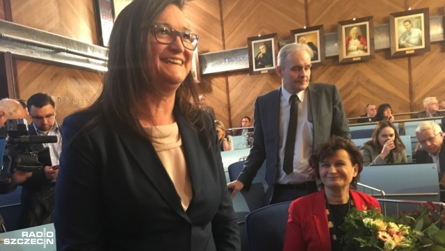 Beata Karlińska, prezes Fundacji Pomocy Chorym na Zanik Mięśni w Szczecinie, została Mecenasem Osób Niepełnosprawnych za 2017 rok. Wyróżnienie wręczono podczas wtorkowej sesji szczecińskiej rady miasta.