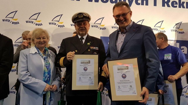 Miasto Szczecin z Nagrodą Przyjaznego Brzegu za doskonałe przygotowanie i organizację III finału The Tall Ships Races w ubiegłym roku.