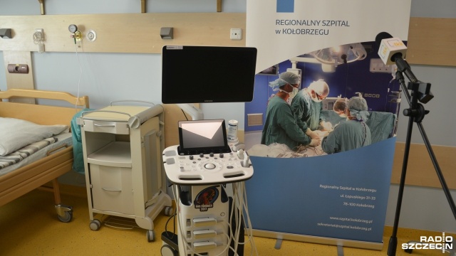 Aparat USG oraz iluminator naczyniowy trafiły na oddział pediatryczny szpitala w Kołobrzegu. Nowy sprzęt kosztował łącznie ponad 180 tysięcy złotych.