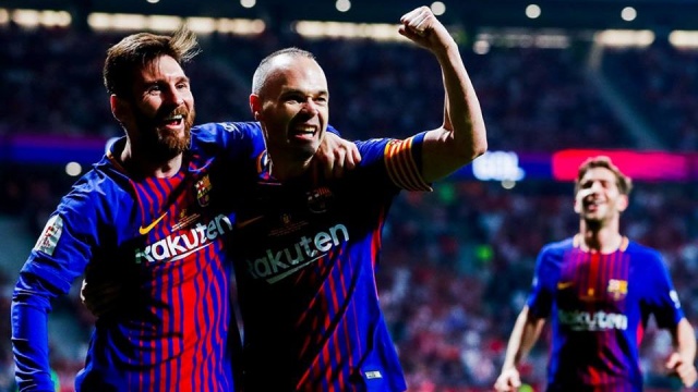 Czwarty raz z rzędu piłkarze Barcelony sięgnęli po Puchar Króla Hiszpanii. Blaugrana pokonała Sevillę 5:0.