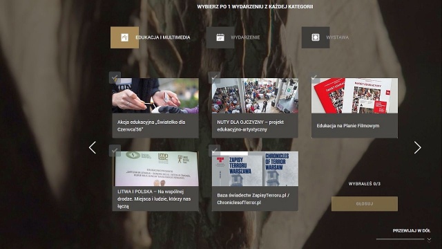 Jeszcze tylko w czwartek można głosować na Wydarzenie Historyczne Roku. Jest to plebiscyt organizowany przez Muzeum Historii Polski we współpracy z portalem historia.org.pl. Patronem medialnym plebiscytu jest Polskie Radio.