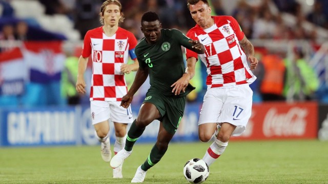 Piłka nożna - MŚ - Chorwacja wygrała z Nigerią