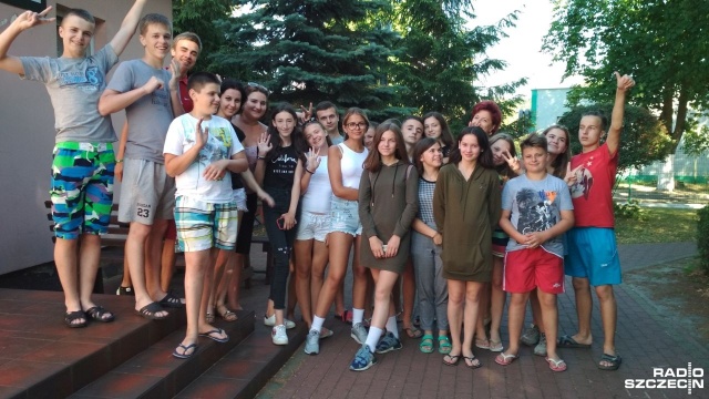 20 nastolatków spod Lwowa na Ukrainie odpoczywa w Gryfinie. To wynik wieloletniej współpracy Gryfina z Samborem, gdzie żyje blisko 1,5-tysięczna diaspora Polaków.