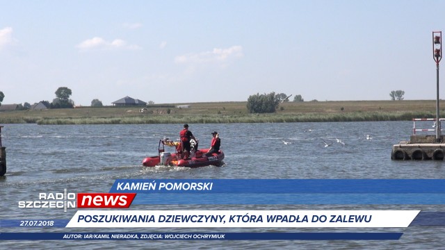 Poszukiwania nastolatki w zalewie Kamieńskim, sztafeta pływacka do Szwecji zakończona sukcesem, to będzie bardzo długie zaćmienie księżyca - sprawdźcie piątkowy RSnews