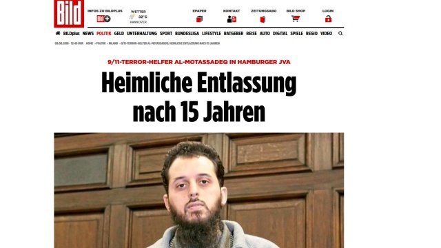 W połowie października ma po 15 latach opuścić niemieckie więzienie Marokańczyk Mounir el Motasadek - informuje Bild Zeitung. Marokańczyk został w 2007 roku uznany za winnego współudziału w zamordowaniu ponad 246 osób w zamachach terrorystycznych w Stanach Zjednoczonych 11 września 2001 roku.