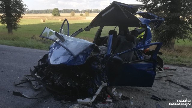 Pięć osób jest rannych, a droga krajowa nr 6 między Karlinem a Koszalinem jest zablokowana.