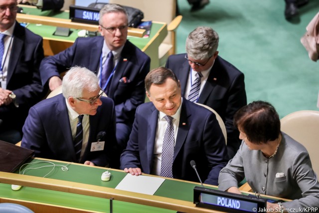 W środę, w ostatnim dniu wizyty w Nowym Jorku, prezydent Andrzej Duda wystąpi na forum Zgromadzenia Ogólnego Narodów Zjednoczonych. Weźmie też udział w posiedzeniu Rady Bezpieczeństwa ONZ pod przewodnictwem prezydenta Stanów Zjednoczonych Donalda Trumpa.