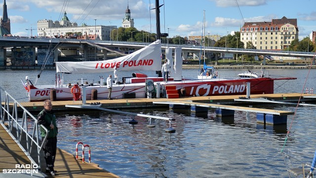 Jacht na 100-lecie niepodległości można oglądać w Szczecinie [ZDJĘCIA]